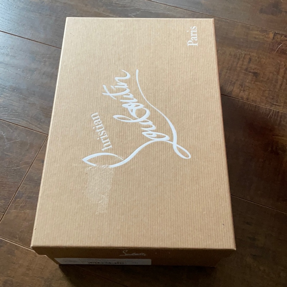 Louboutin shoe box
